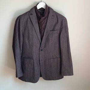 Hugo Boss cool burgundy sorts coat jacket
